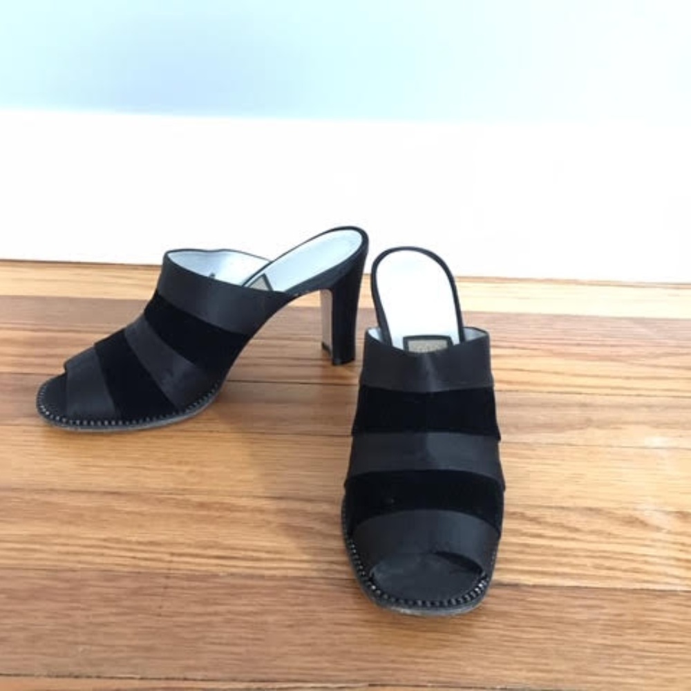 nina black cocktail shoes